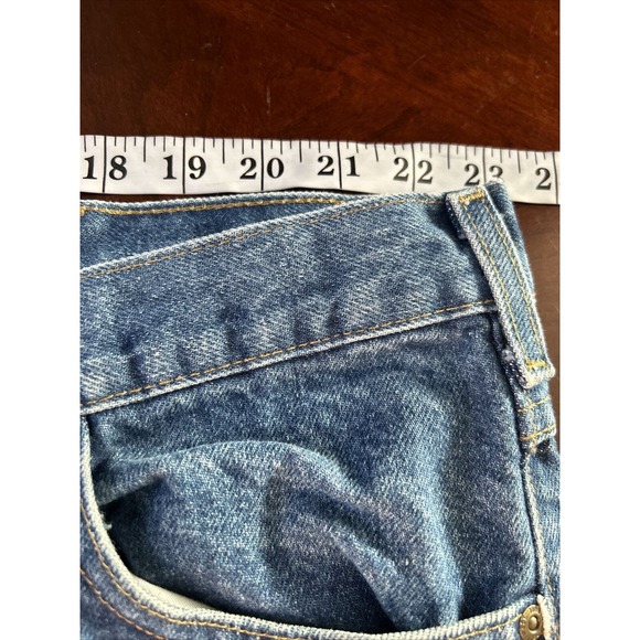 Carhartt Relaxed Fit Blue Cotton Straight Leg Denim Jeans Mens Size 46x32 Y2K - Picture 3 of 6